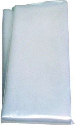 Bâche de construction et de jardin 5 × 6 m, transparente, 0,10 mm