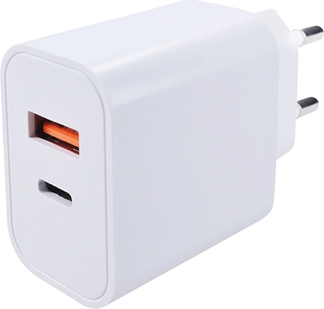 Chargeur rapide Solight USB-A + USB-C 20 W