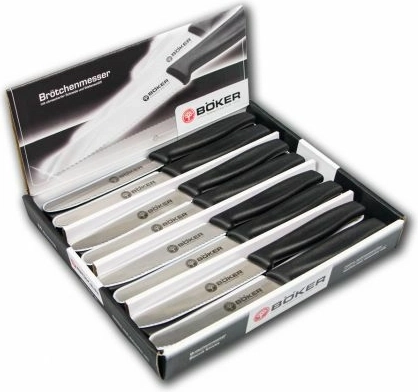 Böker Manufaktur – set de 24 couteaux universels dans une boîte de présentation