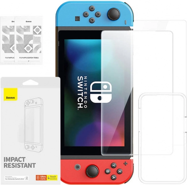 Verre trempé Baseus screen protector pour Nintendo Switch (2019)