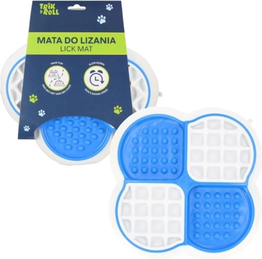 Tapis de léchage pour chien en caoutchouc silicone
