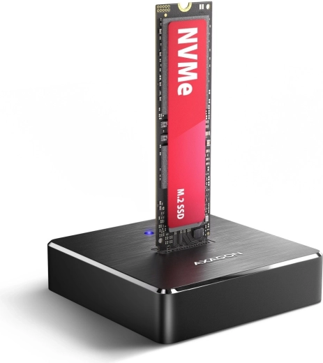 Axagon station d’accueil usb-c 3.2 gen 2 pour SSD M.2 NVMe/SATA 10 Gbit/s - 1 pièce