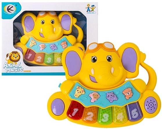 Mini harmonica pour enfants éléphant - 1 pièce