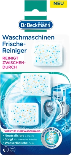 Tablettes de nettoyage pour lave-linge 3 pcs DR. BECKMANN