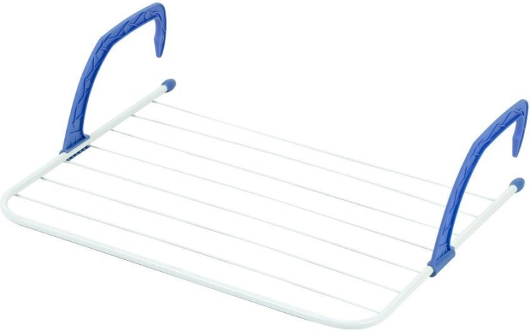 Séchoir à linge métallique suspendu 7 m, capacité 10 kg