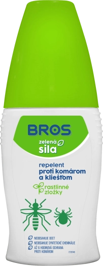 Bros Pouvoir Vert répulsif contre les moustiques et les tiques 50 ml