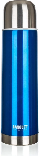 Thermos en acier inoxydable AVANZA 0,75 l bleu