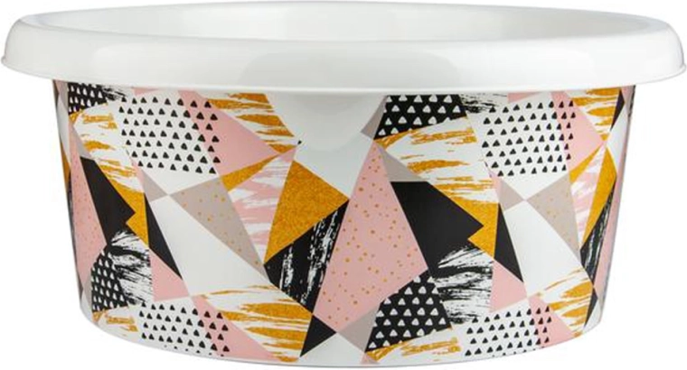 Bassin en plastique décoratif 12 l, motifs variés