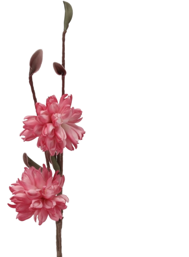 Fleur artificielle décorative rose 100 cm