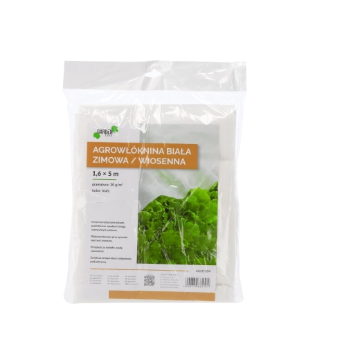Agrotextile hiver et printemps blanc 30 g/m² 1,6 × 5 m