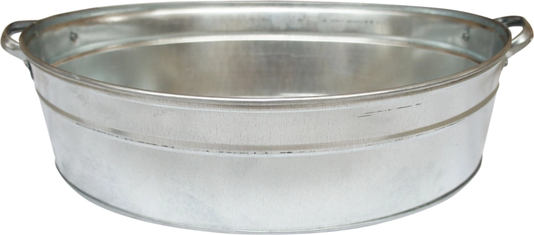 Récipient ovale galvanisé 27 l
