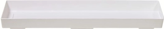 Sous-coupelle pour jardinière 60 cm blanche
