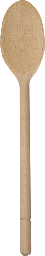 Cuillère en bois ovale 30,5 cm en hêtre