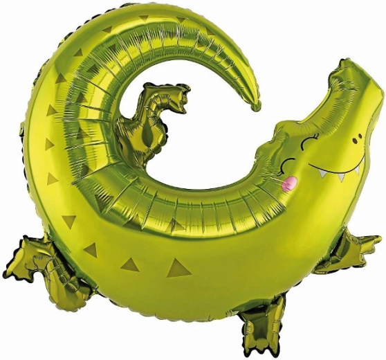 Ballon en feuille Crocodile