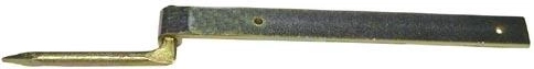 Charnière à broche 300 mm zinc jaune