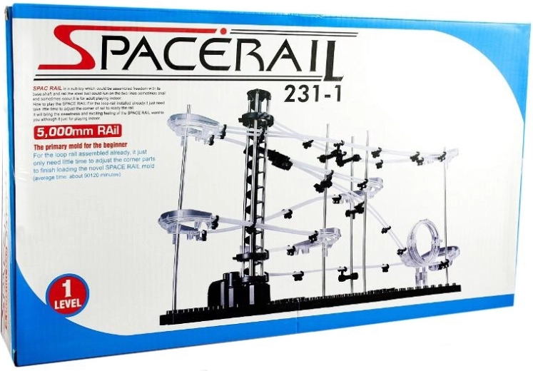 SpaceRail circuit à billes niveau 1 (5 m) - 1 pièce
