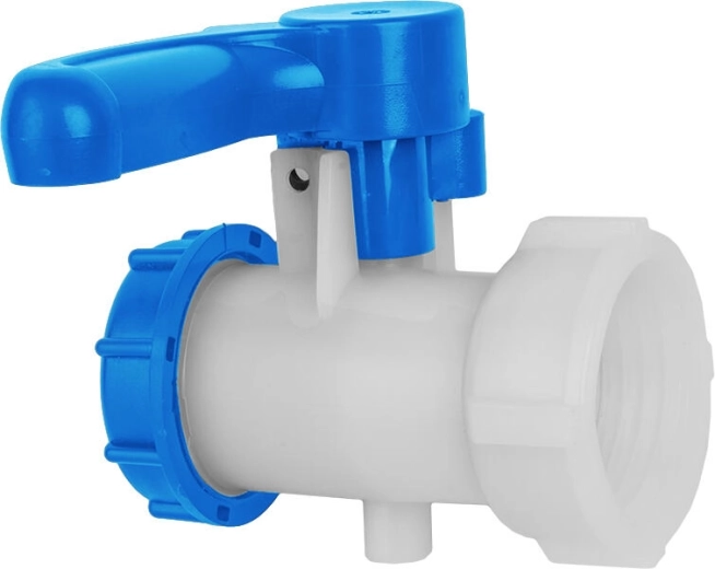 Clapet pour conteneurs IBC S60x6 avec filetage interne et externe