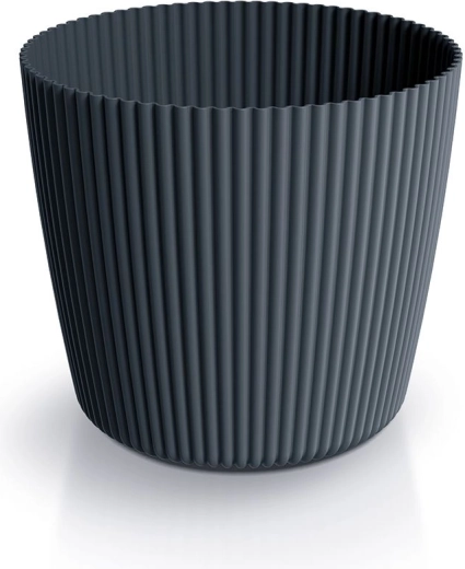 Cache-pot Milly Round 17 cm anthracite