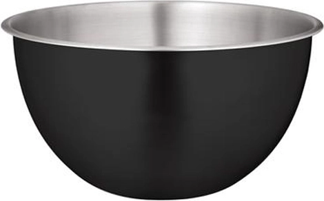 Bol en acier inoxydable avec finition noire mate 21 cm