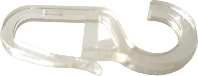 Crochets pour rideaux transparents grands (10 pcs)