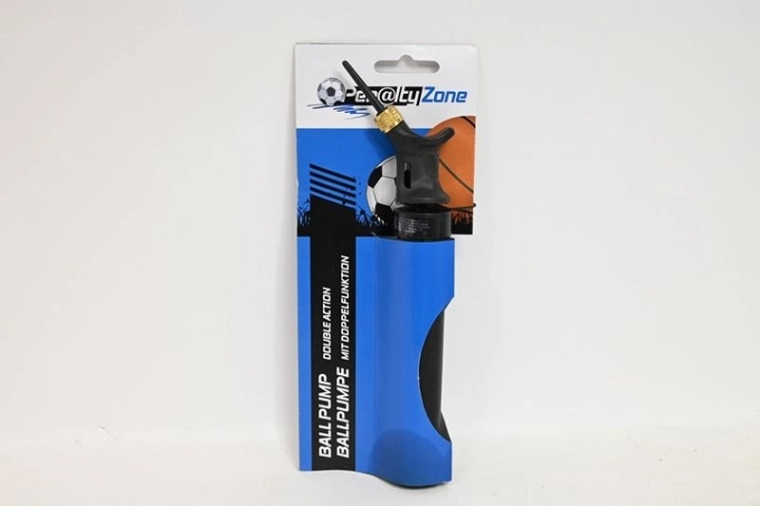 Pompe double action pour ballons avec aiguille 17 cm