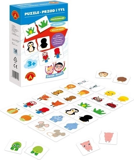 Énigmes avant et arrière, amusement et apprentissage