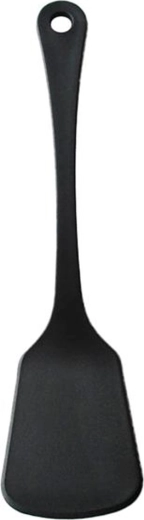 Spatule de cuisine en PBT, noire 30,8 × 8,2 cm