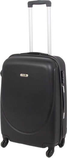 Valise rigide de voyage ABS, 61 l, noire