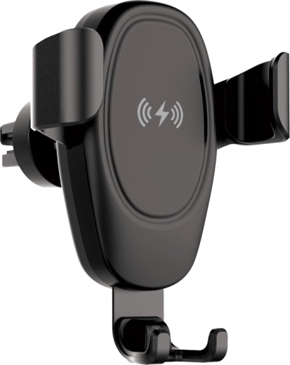 Setty IUS-01 support de téléphone à induction pour voiture, noir