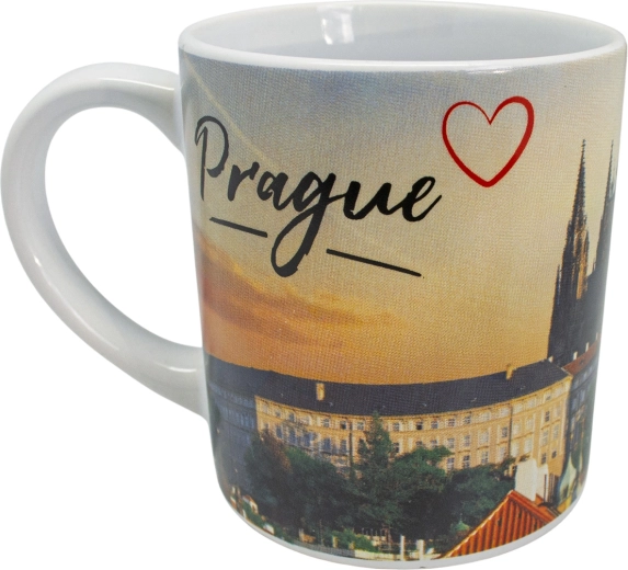 Tasse en céramique blanche 250 ml – Château de Prague