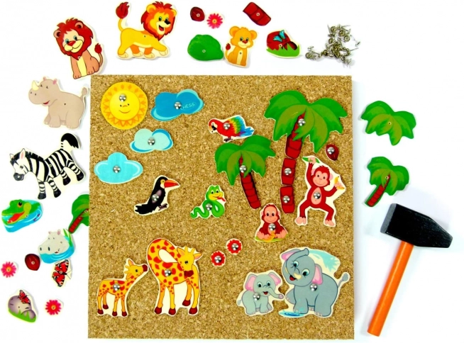 Jeu à marteler safari Hess