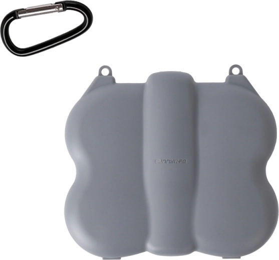 Étui mini Sunnylife avec mousqueton pour DJI Neo 2 gris
