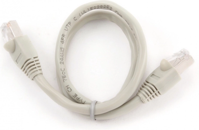 Câble patch UTP Cat6 0,5 m gris