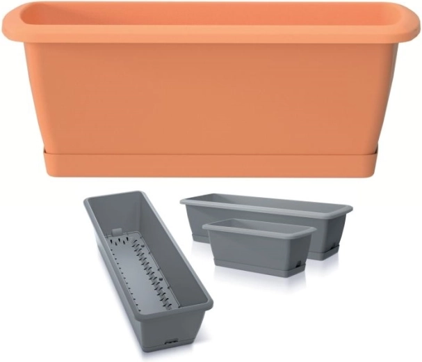 Jardinière avec système d’arrosage intégré RESPANA EASYCARE 59,3 cm – terre cuite