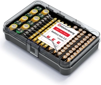 Boîte pour piles 29,5 × 19,5 × 6,2 cm