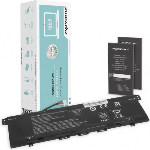 Batterie Movano pour HP Envy x360 13 (13-AG/AR/AH/AQ) 3300 mAh, 50 Wh