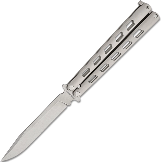 Couteau balisong Cold Steel Arc Angel, 11,4 cm, satin, poignées en aluminium