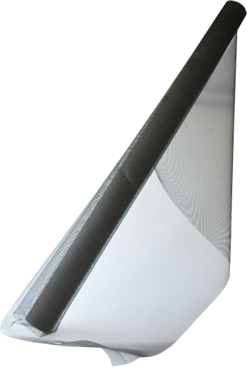 Moustiquaire de fenêtre en fibre de verre, 1 × 30 m, noire