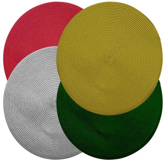 Set de table tissé TORO 36 cm – assortiment de couleurs