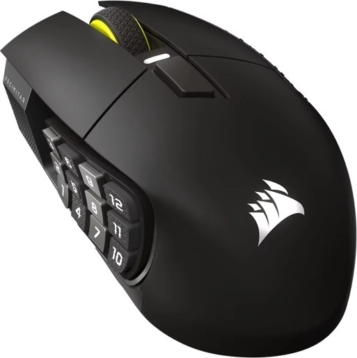 Corsair Scimitar Elite Wireless SE souris gaming sans fil gun metal 33 000 DPI