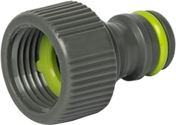 Adaptateur de robinet 1" Lime pour tuyaux d’arrosage