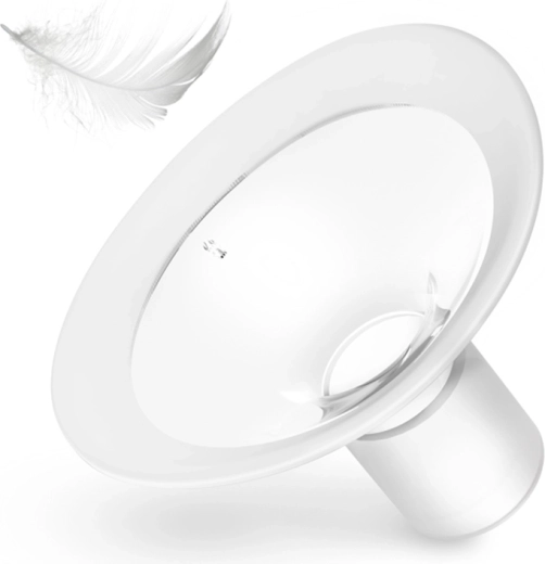 Neno bouclier mammaire en plastique avec connecteur 24 mm