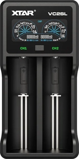 Chargeur d’accumulateurs XTAR VC2SL