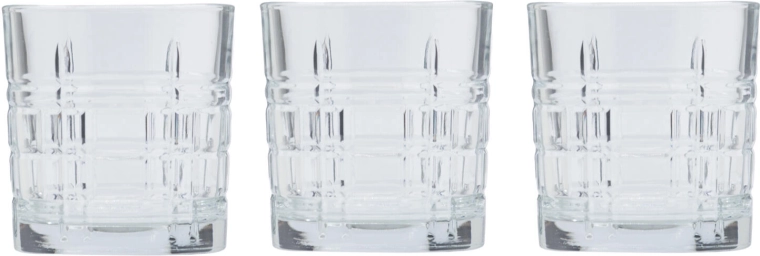 Verres BRIT 325 ml bas, lot de 3 pièces