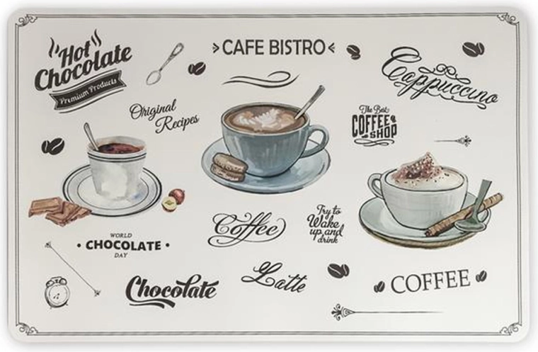 Set de table en plastique TORO Café Bistro 28,5 × 44 cm