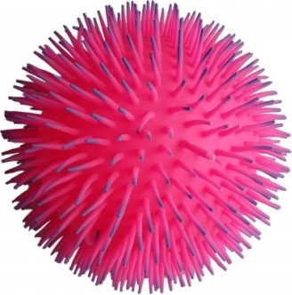 Balle hérissée lumineuse – balle sensorielle élastique aux couleurs chinées