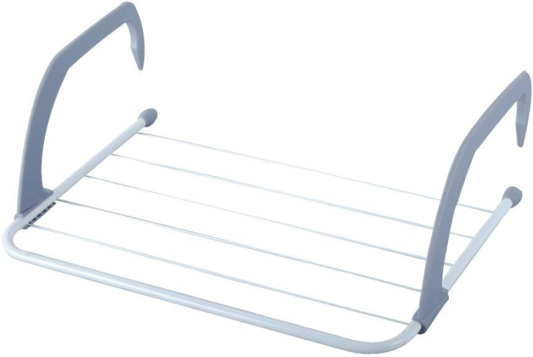 Séchoir à linge métallique suspendu 3 m, capacité 5 kg