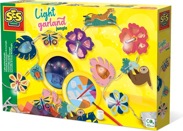 Guirlande lumineuse jungle à fabriquer