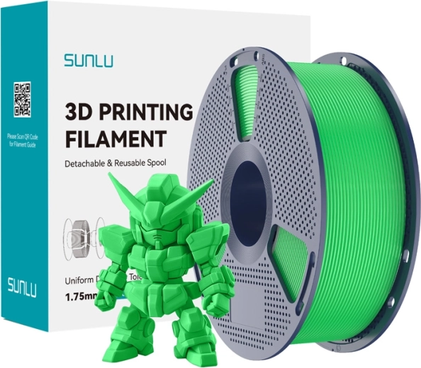 Filament Sunlu PLA+ 2.0 vert 1,75 mm