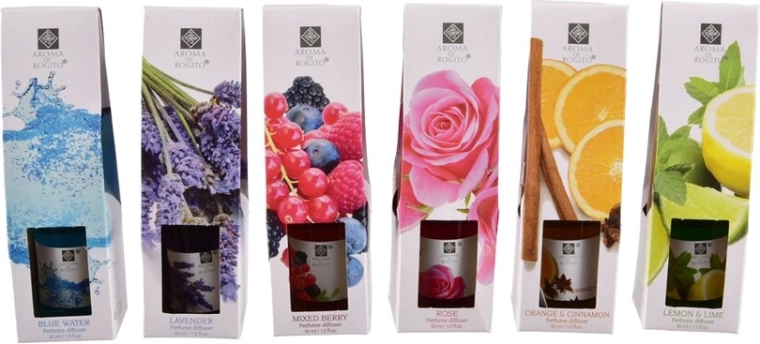 Diffuseur d’arômes d’intérieur 30 ml – mix de 6 variantes